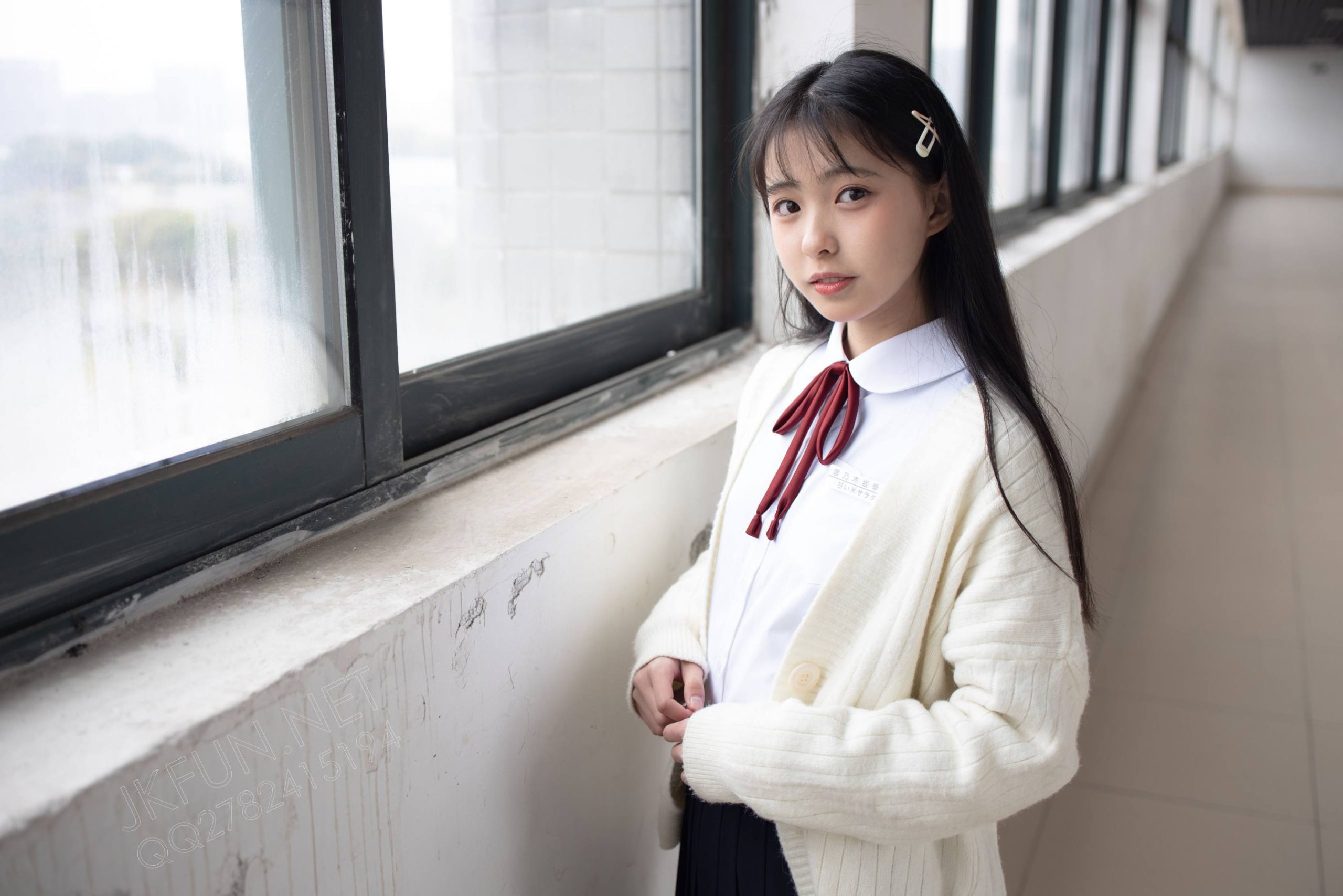 图片[2]-甜美可人的白丝姑娘【127P】20011-嘿次元