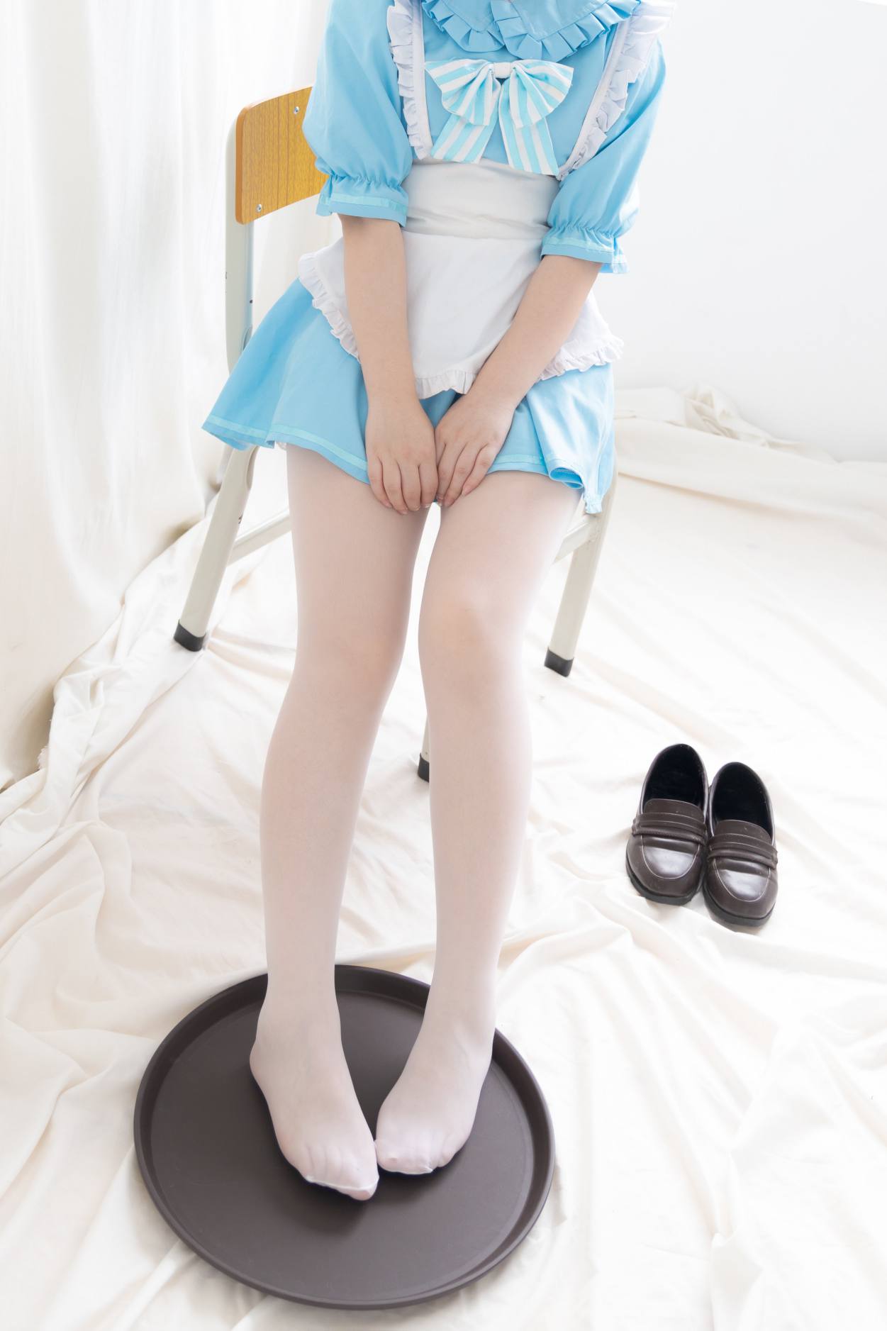 图片[4]-女仆装白丝女孩【43P】20014-嘿次元