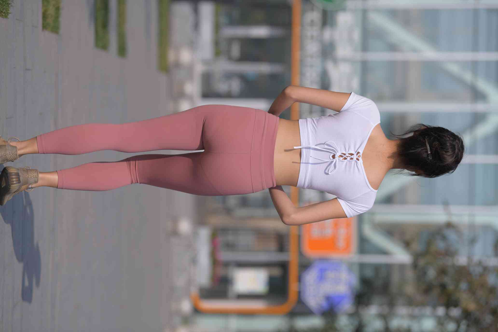 很漂亮的瑜伽裤女孩【419P】04013-嘿次元