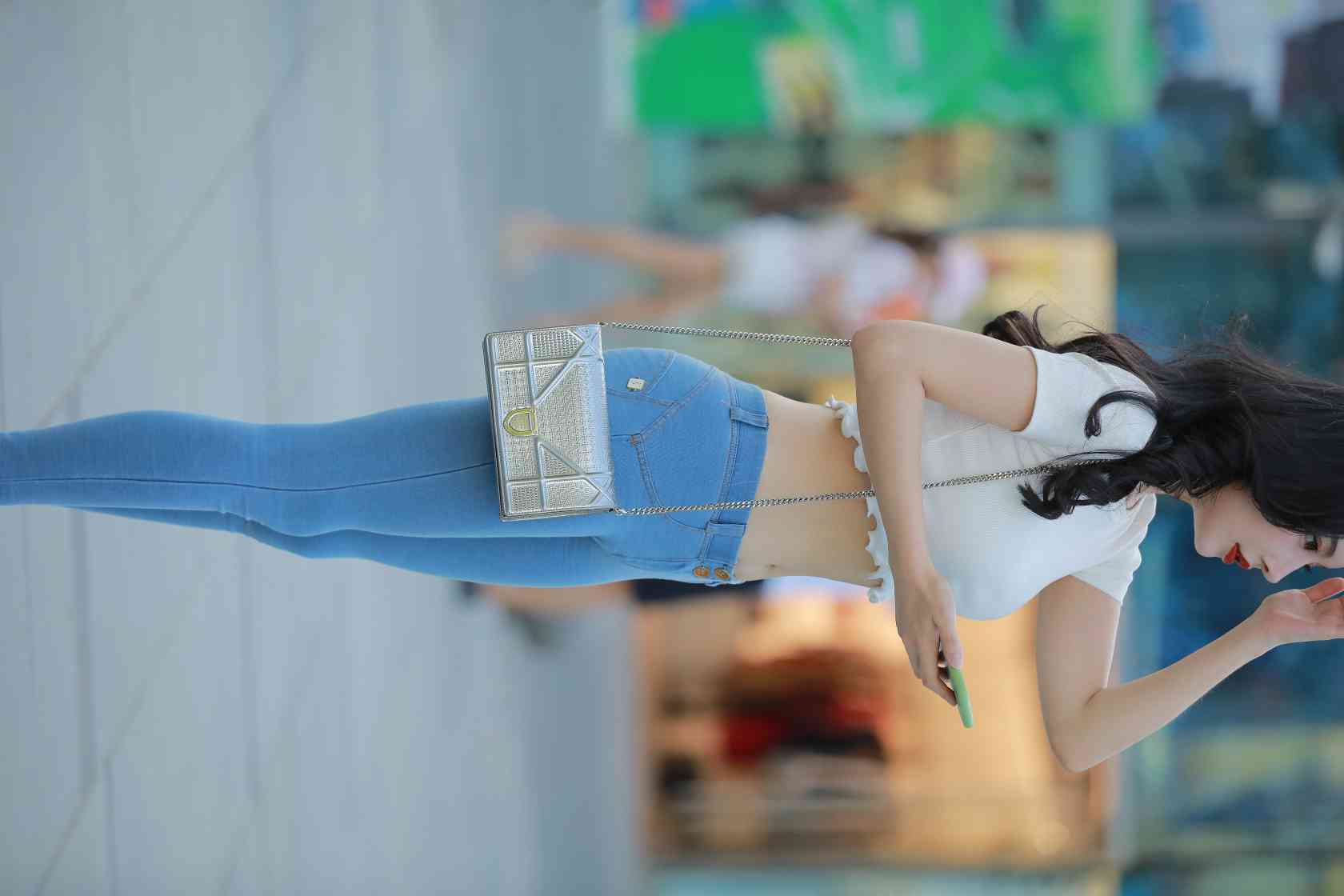 图片[3]-非常漂亮的紧身牛仔裤女孩【115P】04016-嘿次元