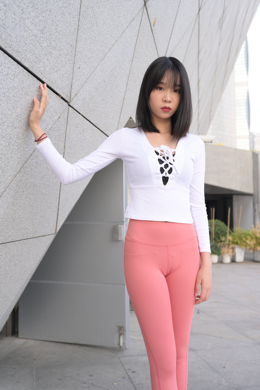 图片[3]-粉色瑜伽裤年轻女孩 J1311 417P17V-14.9GB-嘿次元