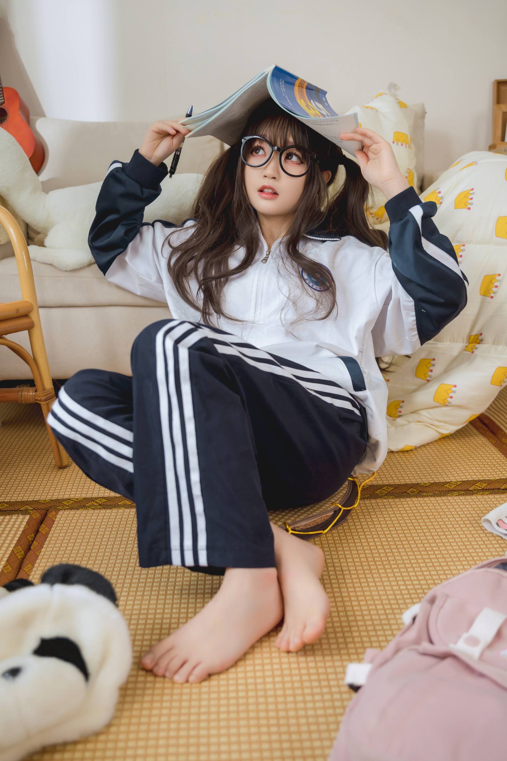 图片[5]-穿校服的双马尾女孩【64P】20010-嘿次元