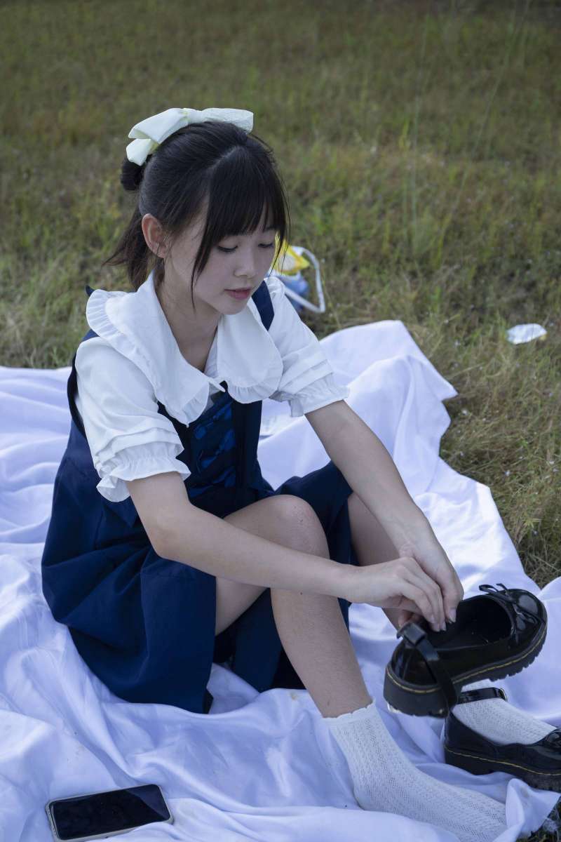 图片[4]-非常甜美的牛仔裙女孩【226P】20021-嘿次元