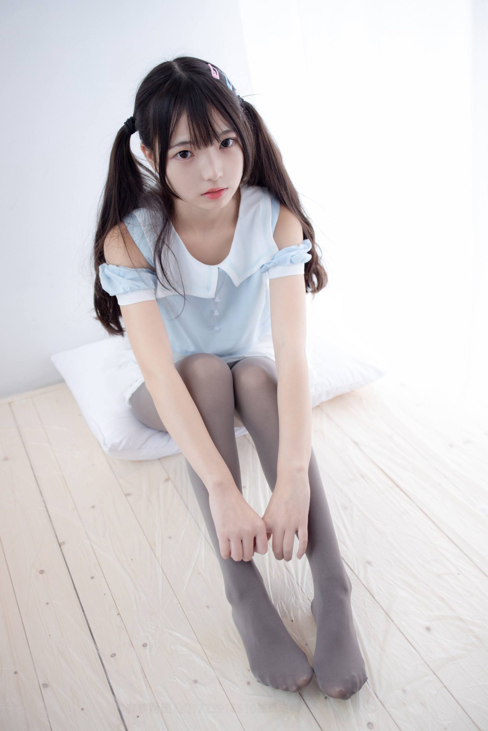 图片[3]-超级甜美的灰丝小姑娘【86P】20005-嘿次元