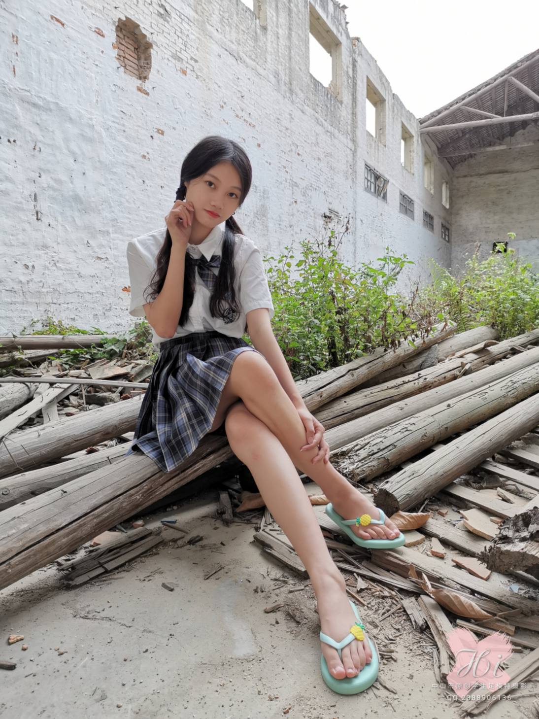 图片[1]-可爱的百褶裙双马尾女孩【167P】20029-嘿次元