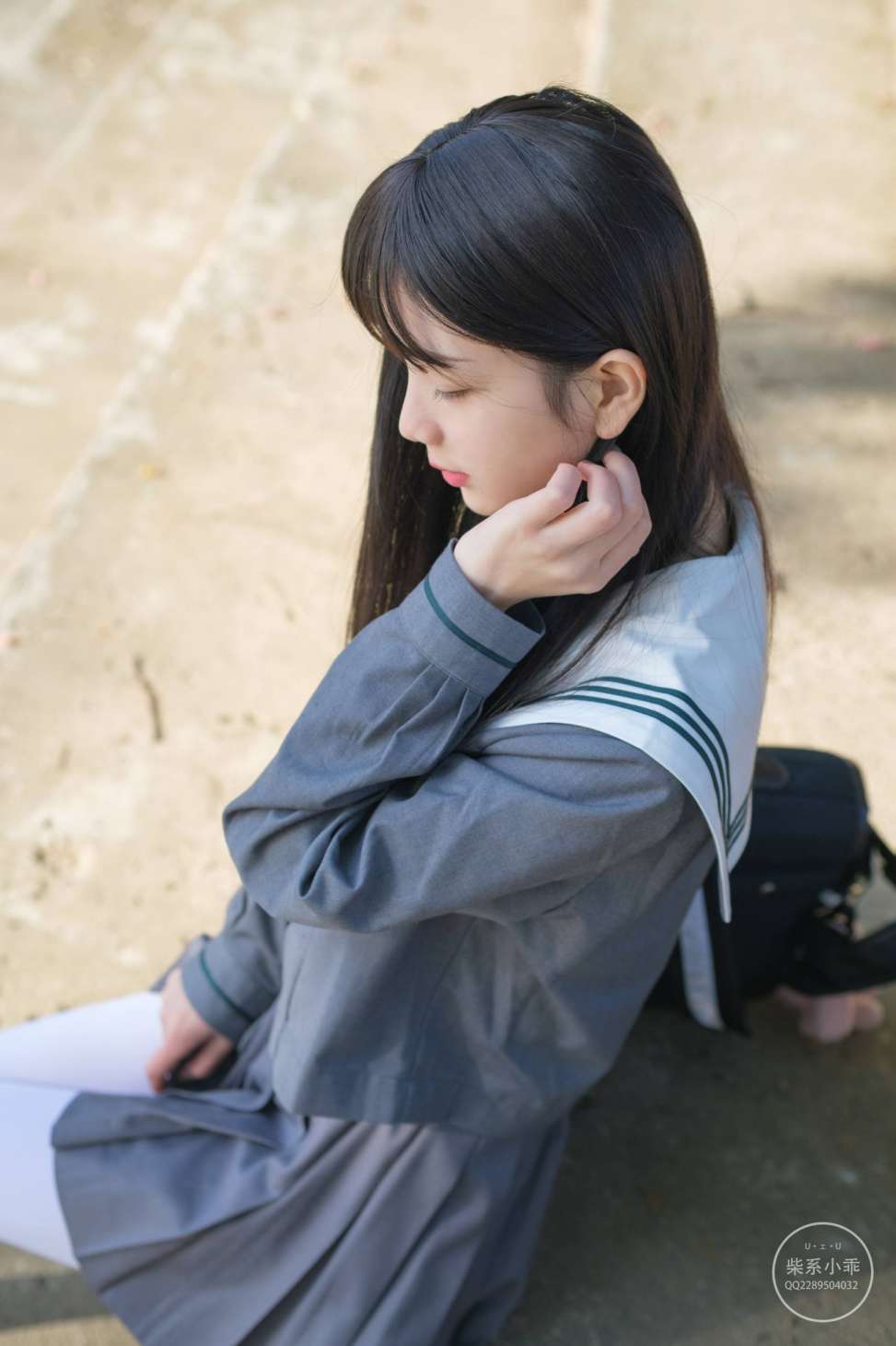 图片[3]-白丝清纯少女真的太可爱了【60P】20001-嘿次元