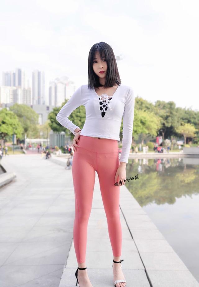 图片[2]-粉色瑜伽裤年轻女孩 J1311 417P17V-14.9GB-嘿次元