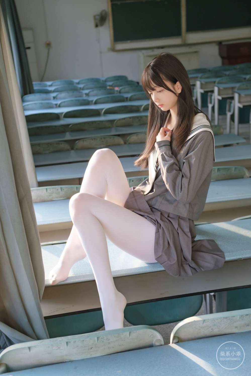 图片[5]-白丝清纯少女真的太可爱了【60P】20001-嘿次元