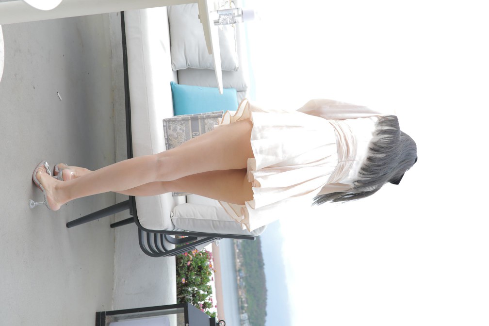 图片[3]-戴黑色蝴蝶结的长发女孩【369P】00027-嘿次元