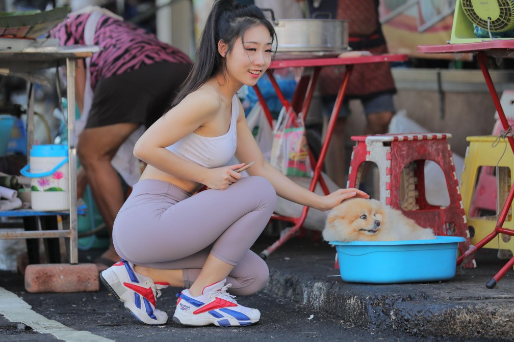 图片[3]-逛商场买东西的瑜伽裤老师【666P】00012-嘿次元