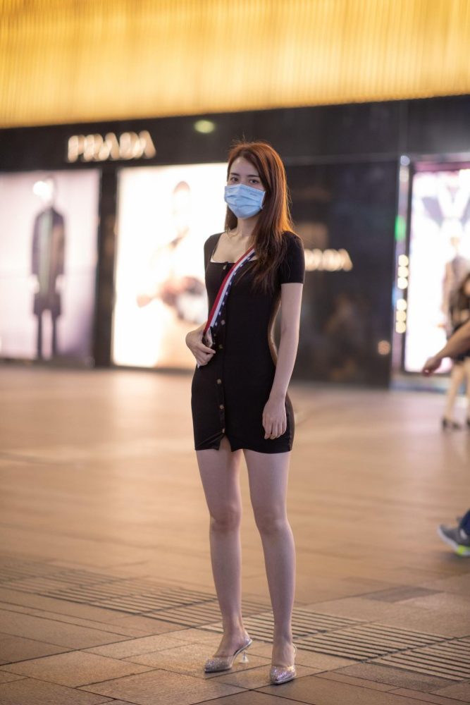 逛商场的黑色包臀裙美丽女孩【385P】00050-嘿次元