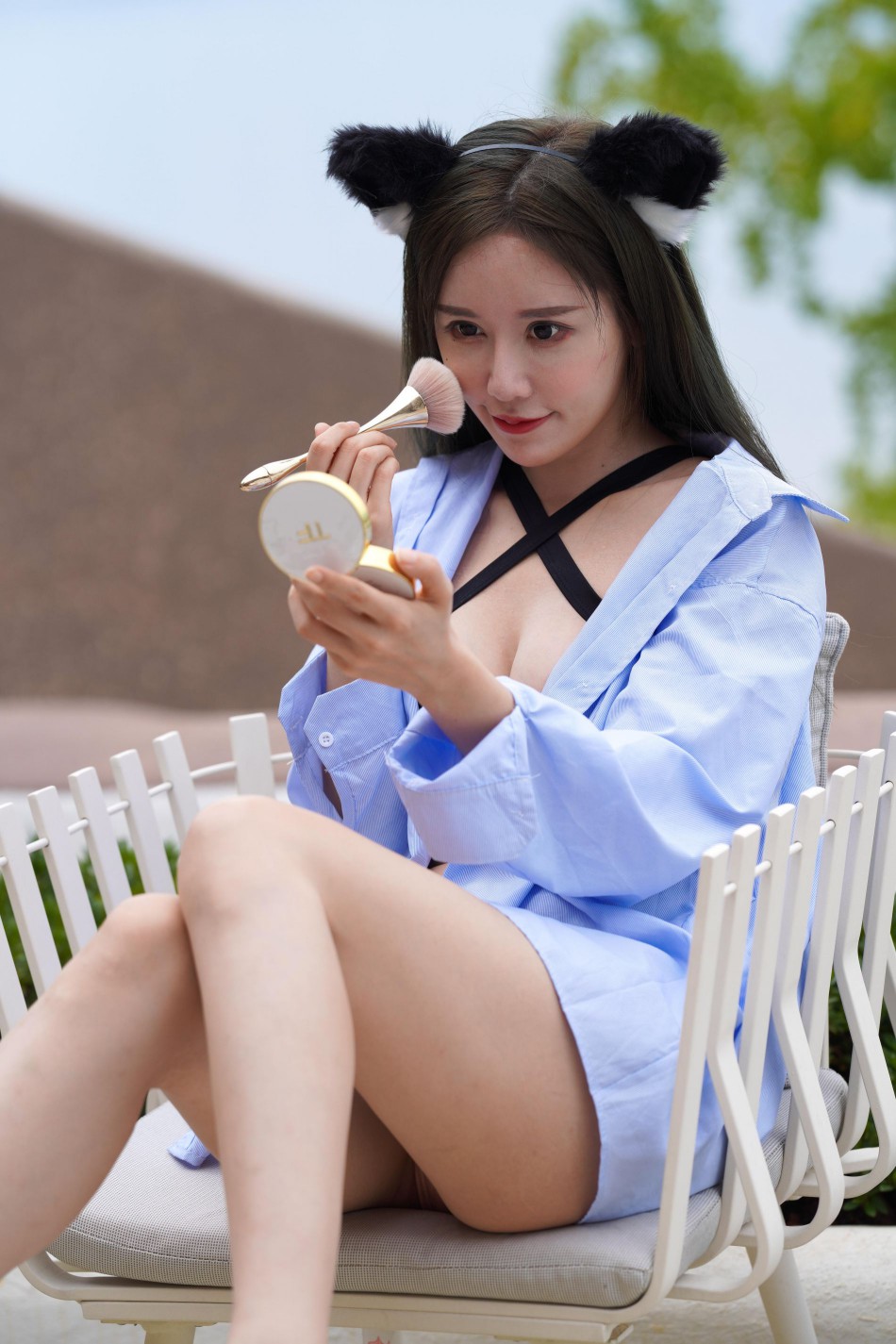 图片[5]-可爱的猫耳朵比基尼美少女【394P】00043-嘿次元