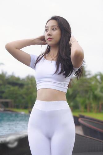 图片[2]-白色瑜伽裤柔情女孩 J1406 554P2V-21.1GB-嘿次元