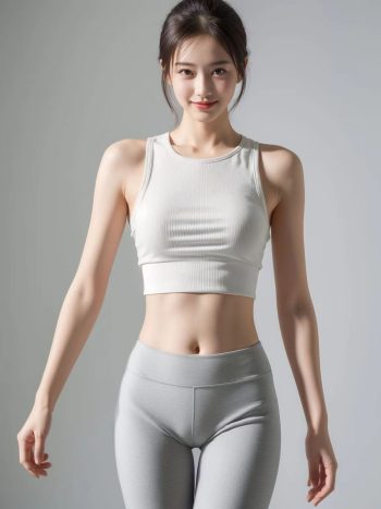 图片[4]-AI瑜伽裤清纯妹子系列图-嘿次元